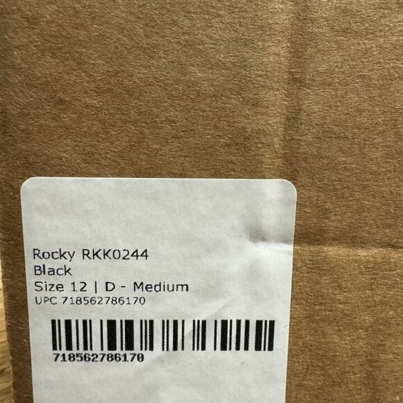 Rocky Mens Hiker 6” Waterproof Comp Toe Work Boot Black Size 12 M main image 6